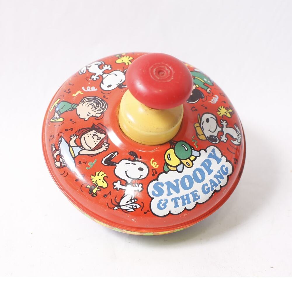 1960s Ohio Art Snoopy and the Gang Spinning Top Collectible ~ 260612-WH 1111